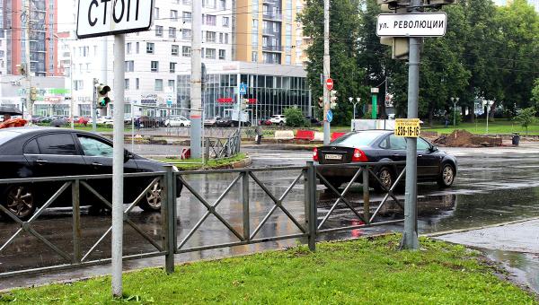 Пермская ИТ-компания предложила изменить работу светофоров на улице Революции