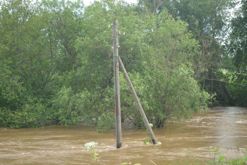 В Кукуштане затопило 17 приусадебных участков