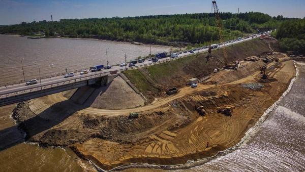 Минтранс Пермского края: готовность нового моста через Чусовую составляет 22%