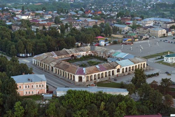 Проект сохранения исторического здания Гостиного двора в Кунгуре будет изготовлен за 8,8 млн рублей 