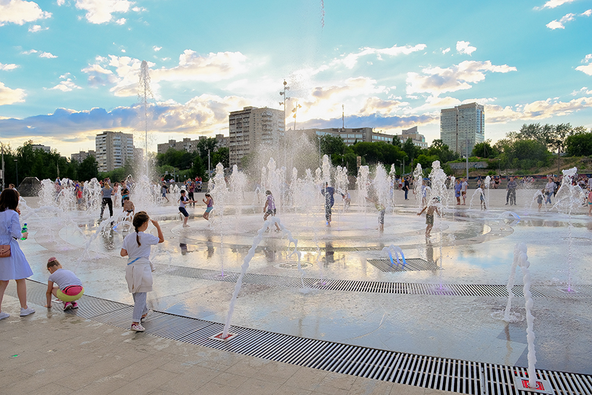 Пермские фонтаны начнут работу в первомайские праздники