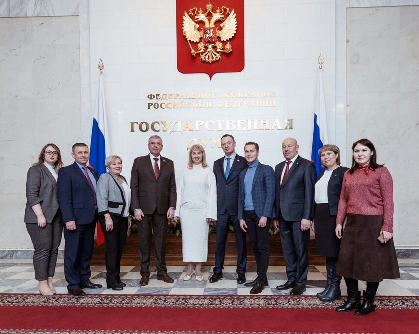 Делегаты съезда «Единой России» от Пермского края посетили Государственную думу РФ