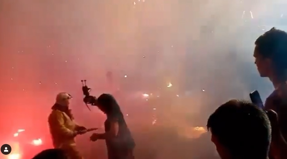 Пермские пожарные потушили возгорание на концерте Макса Коржа в УДС «Молот»