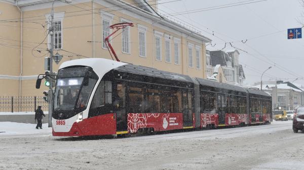 В Перми в 2019 году капитально отремонтированы 16 трамваев