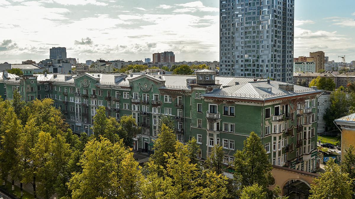 Ремонт фасада «Дома учёных» на Комсомольском проспекте оценили в 5 млн руб.