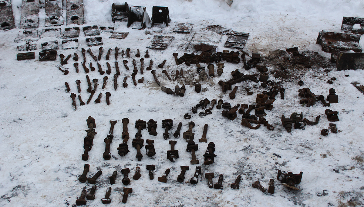 Работника железной дороги будут судить за кражу 1,2 т деталей