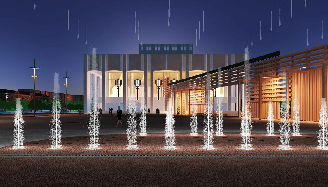 Реконструкция эспланады пока оценивается в 313 млн руб.