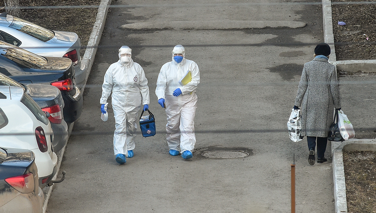 Члены избирательных комиссий в рамках общероссийского голосования будут ходить по домам в медицинских халатах и защитных экранах