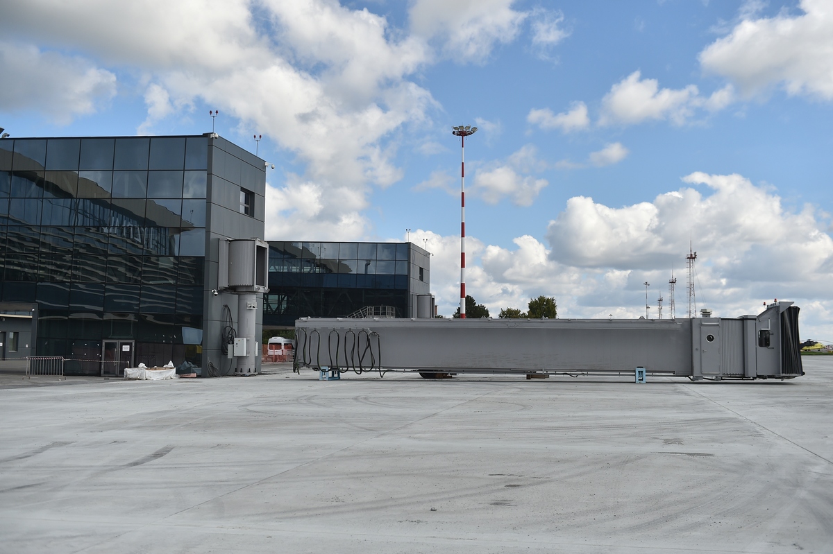 В аэропорту «Большое Савино» завершился монтаж телетрапов