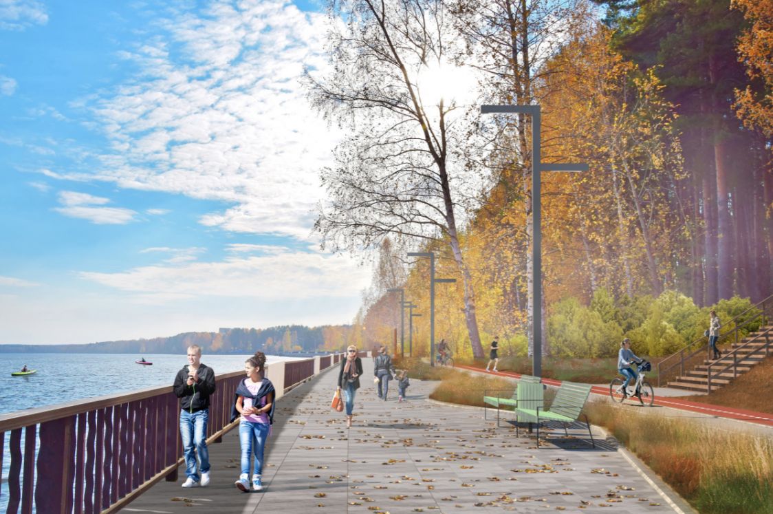 Чайковскую набережную благоустроят благодаря федеральному финансированию