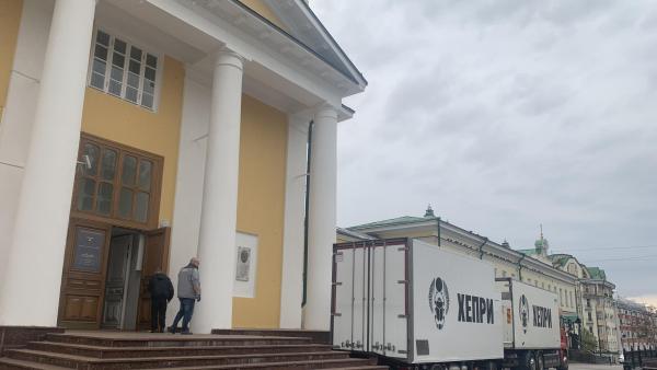 В Пермь доставили экспонаты из нескольких столичных музеев