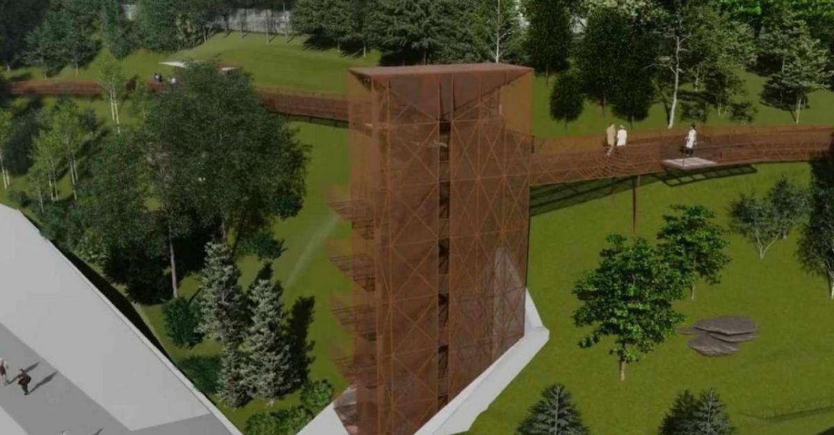 Краевые власти запланировали построить спуск со смотровой площадкой к «Заводу им. Шпагина»