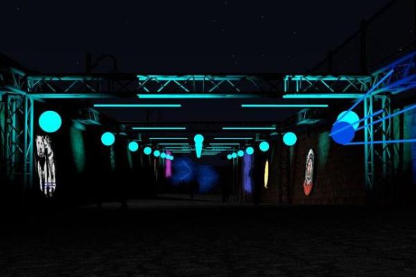 В Перми на набережной появится новогодняя инсталляция «Космическое пространство»