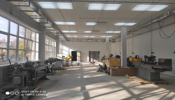 Для Пермского строительного колледжа построены двухэтажные мастерские