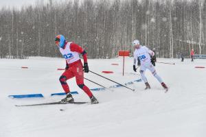 Пермяк Иван Безматерных завоевал бронзовую медаль на «Красногорской лыжне»