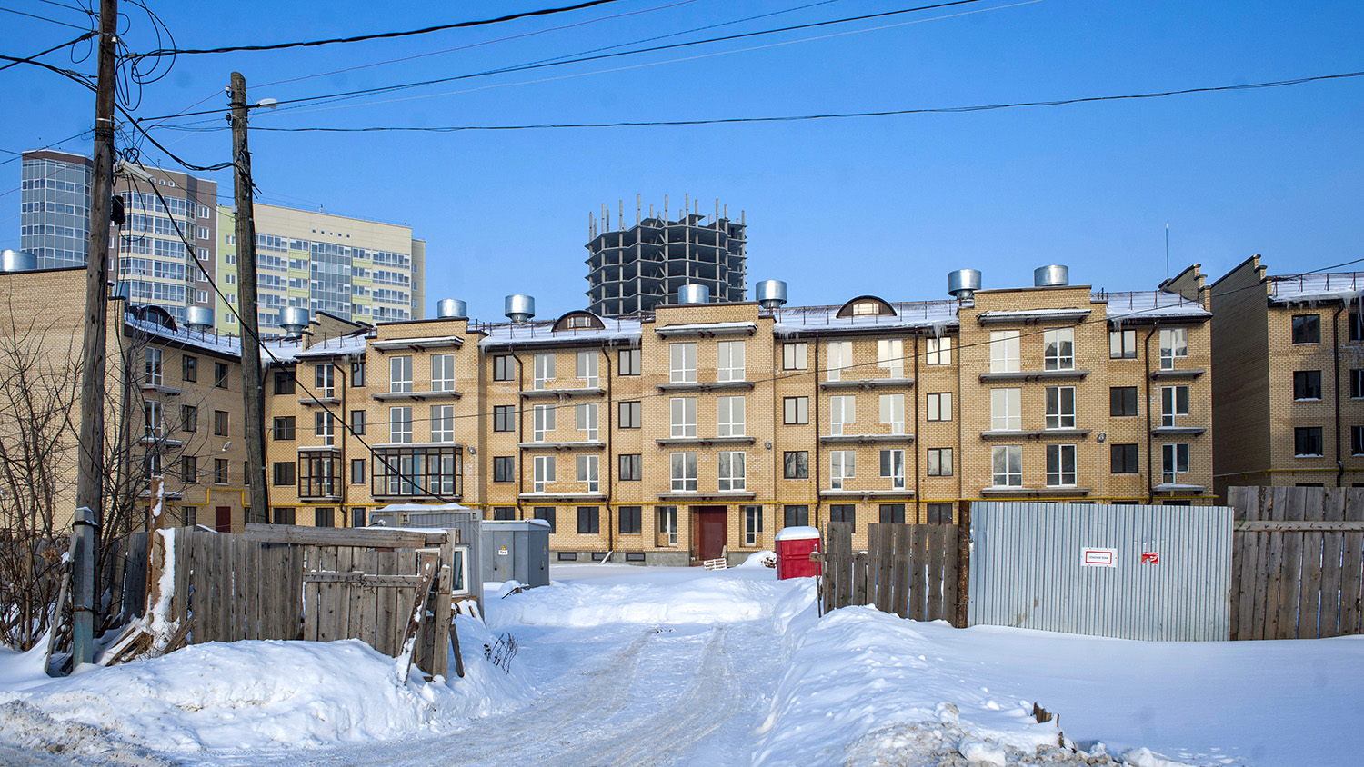 Два дома на ул. Теплогорской в Перми достроят с помощью федеральных средств