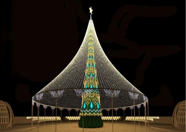 Огни на главной ёлке Перми зажгутся 1 декабря
