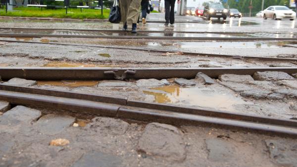 Определён подрядчик на ремонт трамвайных путей в центре Перми