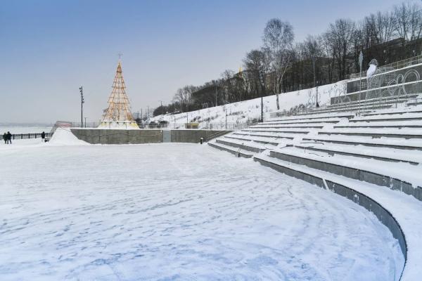 Каток на набережной Камы в Перми откроется 25 декабря