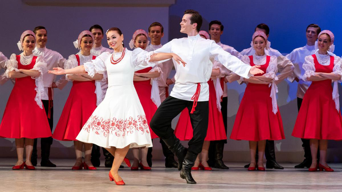 В Перми выступил легендарный ансамбль танца имени Игоря Моисеева