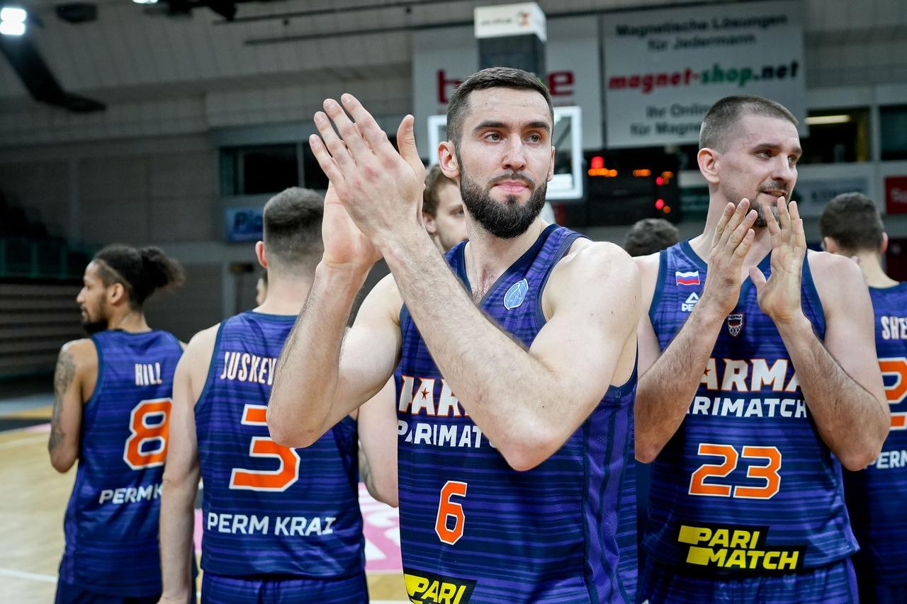 БК «Парма» одержал седьмую победу в чемпионате Лиги ВТБ