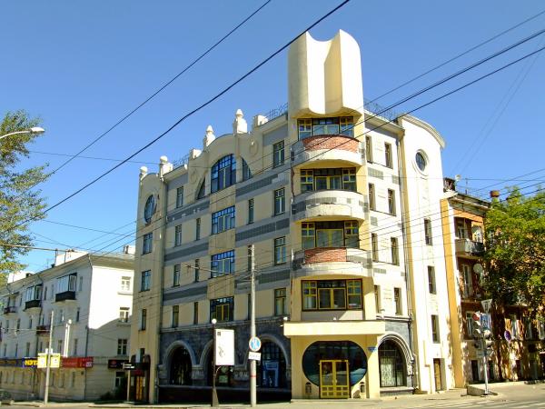 Власти Перми согласовали колерный паспорт здания в стиле модерн на ул. Советской