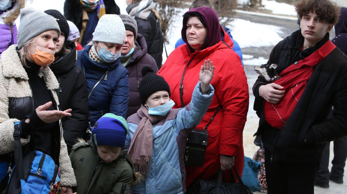 Украинские беженцы в России 1