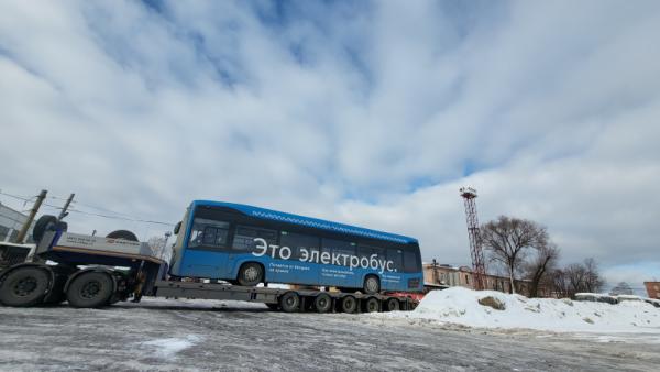 В Пермь доставлен электробус