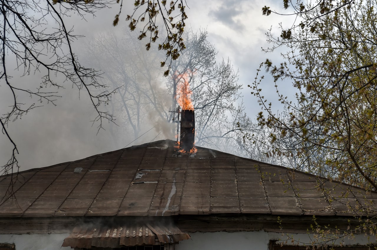 В Прикамье на пожаре площадью 108 «квадратов» погибла женщина
