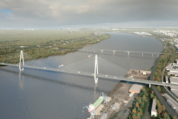 В Перми приняли окончательное решение о месте строительства третьего моста через Каму 