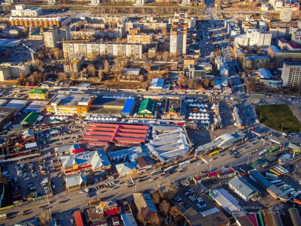 Утверждён проект планировки территории у Центрального рынка Перми 