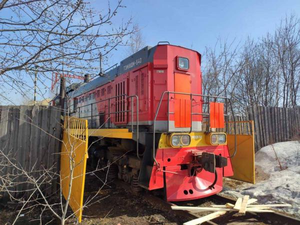 В Пермском крае локомотив сошёл с рельсов из-за дефектов железной дороги