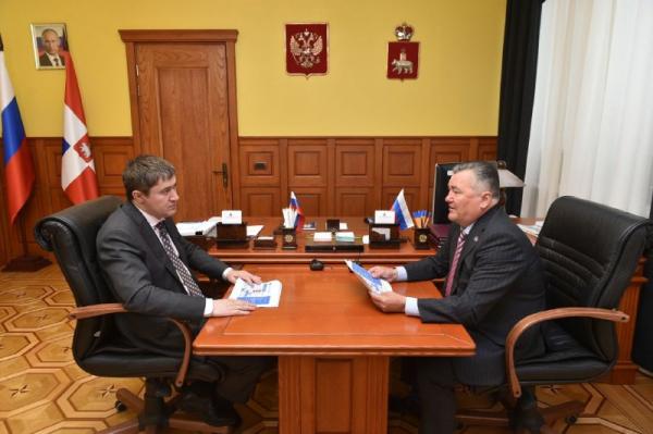 Губернатор Прикамья и председатель краевого парламента обсудили планы и итоги совместной работы