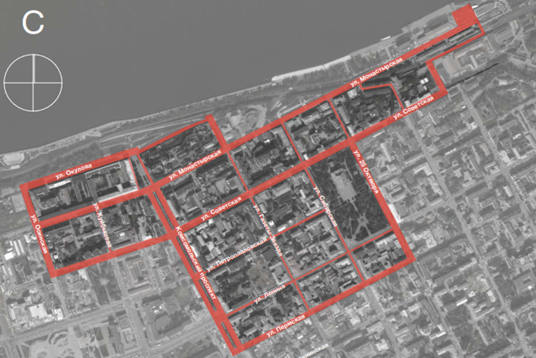 В Перми установили границы туристского центра города