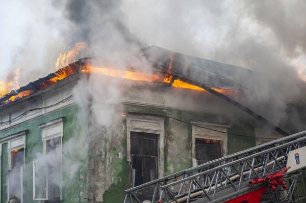 За сутки в Пермском крае произошло 17 пожаров