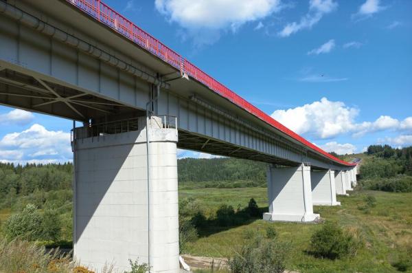 В Пермском крае завершился капремонт моста через Полазну