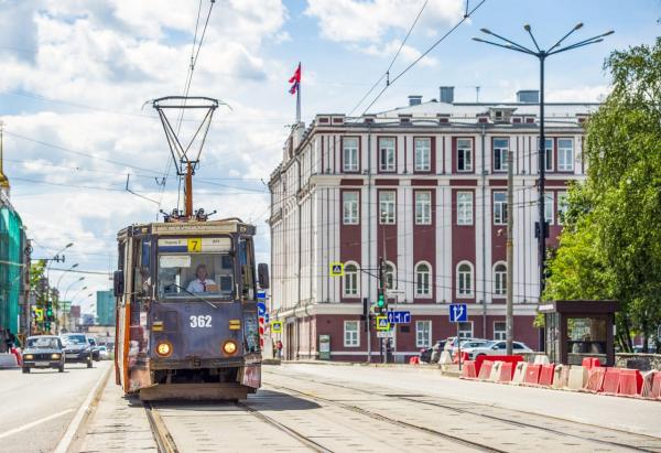 <div>На улице Ленина в Перми закроют две трамвайные остановки</div>