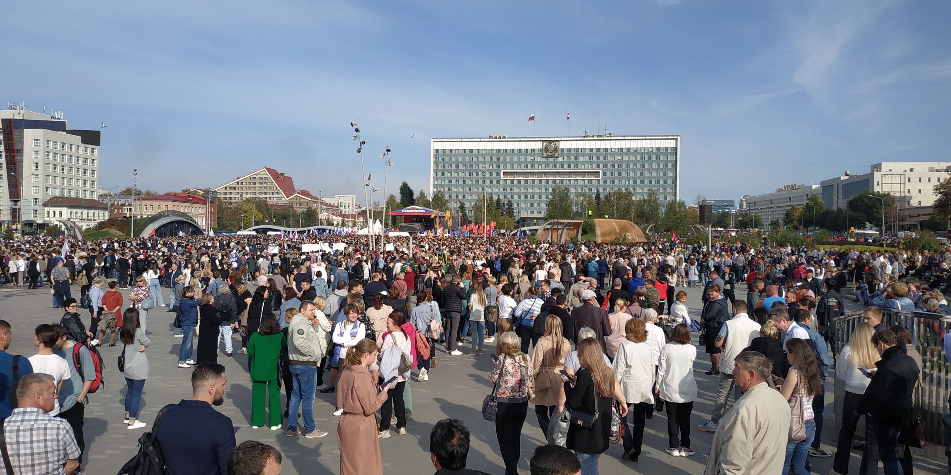В Перми 30 сентября пройдёт митинг-концерт в честь присоединения к России новых территорий