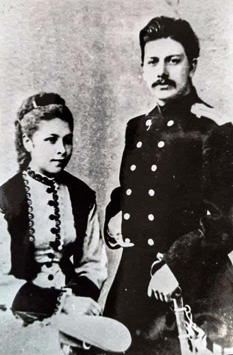Родители Сергея Дягилева. 1871