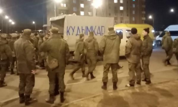 Прикамские резервисты получили в Тюмени гуманитарную помощь из Кудымкара
