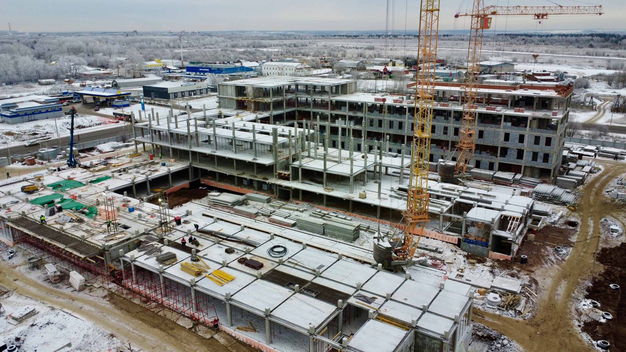 <div>Дмитрий Махонин рассказал о ходе строительства инфекционной больницы</div>