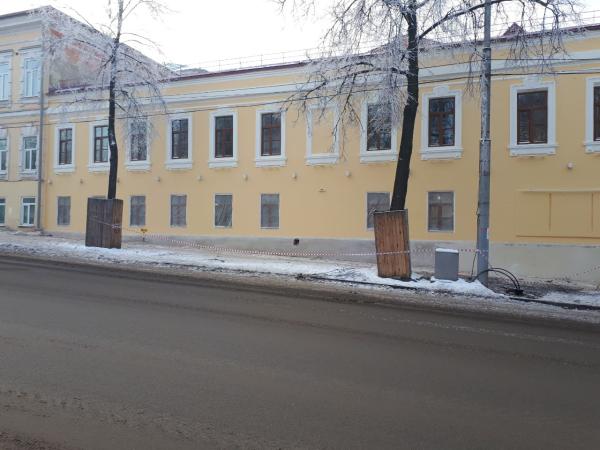Ремонт Пермской краевой детской библиотеки выполнен на 80% 
