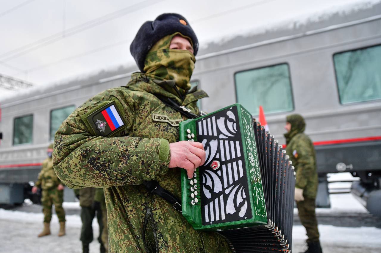 Мобилизованные жители Пермского края 4 января выехали из Тюмени в зону СВО