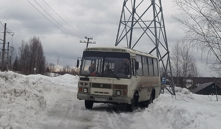 <div>В Кизеле 11 января вышли на линию автобусы четырёх маршрутов</div>