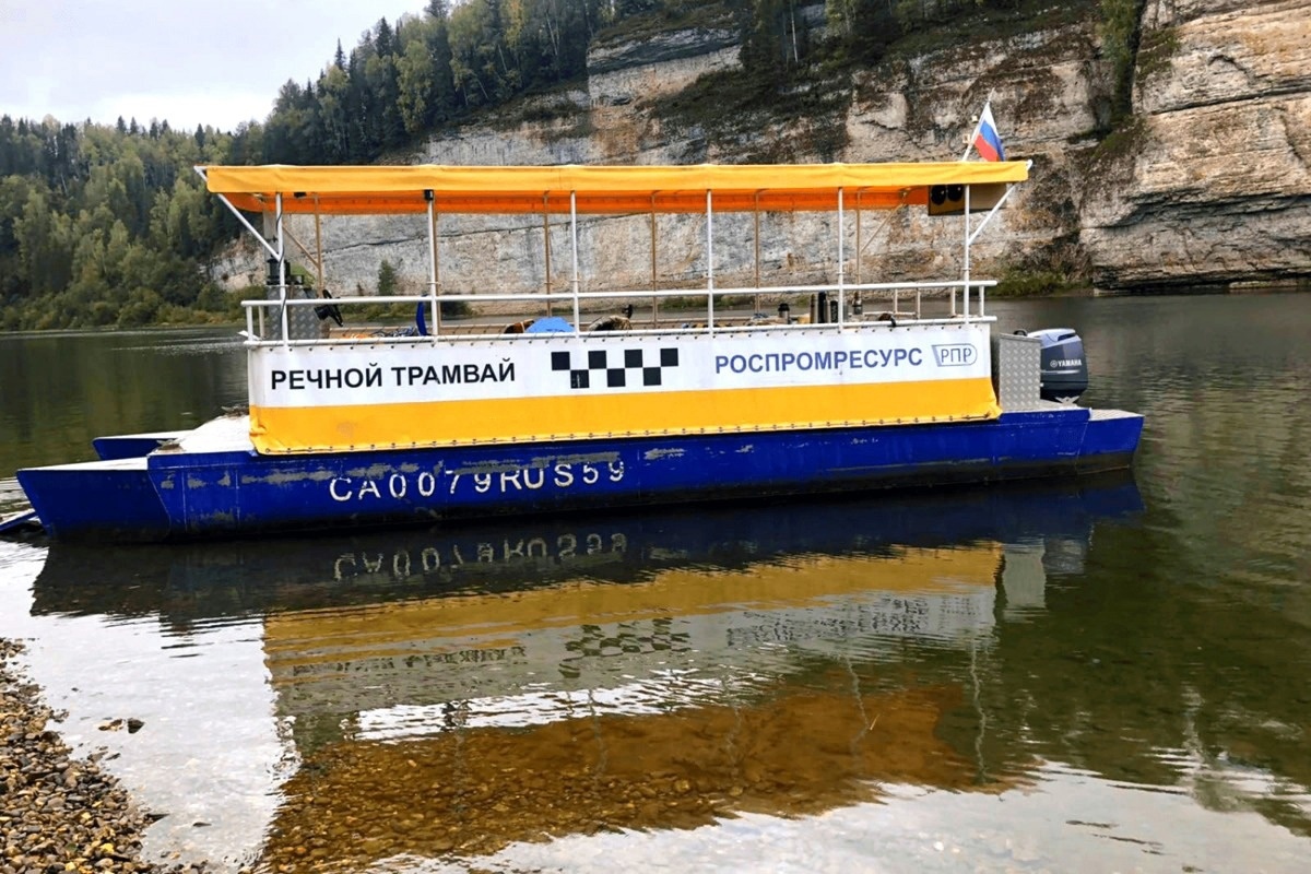 В заповеднике «Вишерский» досрочно запустят речной трамвайчик