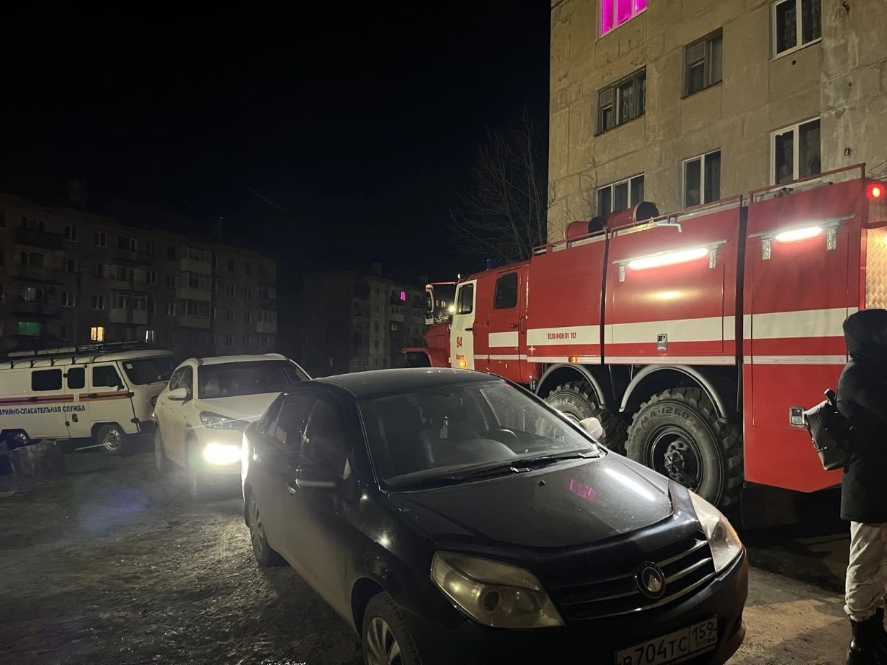 В спасении людей на пожаре в Кизеле отметился местный глава Родыгин