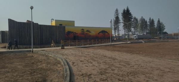 В новом зоопарке Перми на Нагорном начались работы по благоустройству территории 