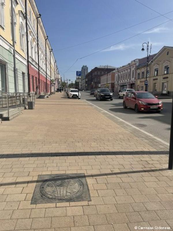 В Перми на участке улицы Сибирской завершён ремонт тротуаров 