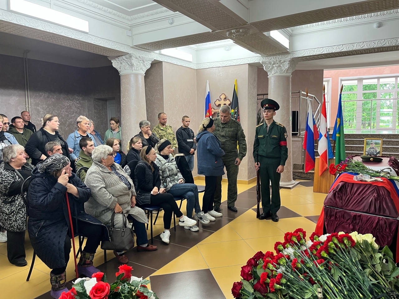 В Пермском крае похоронили участника спецоперации Григория Мухаметьярова