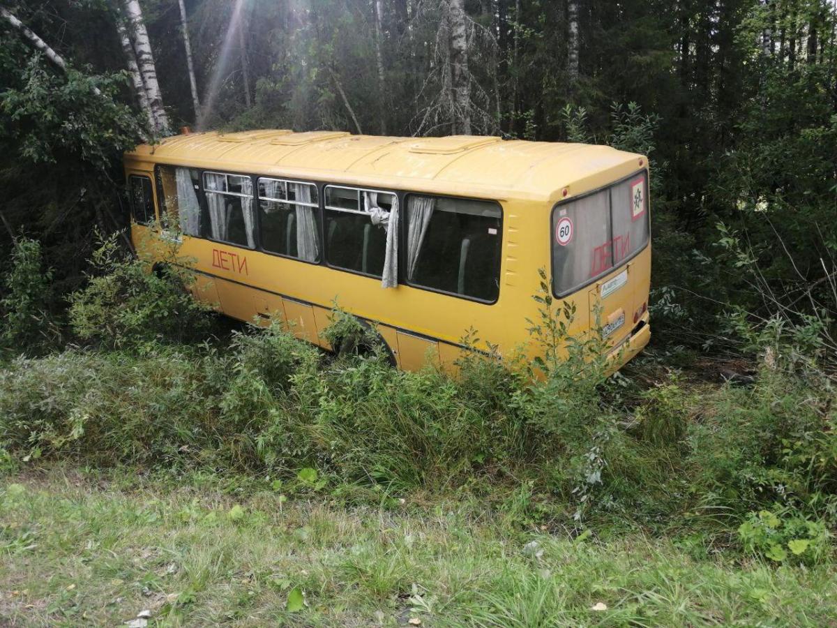 ДТП школьный автобус